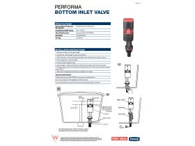Technical Guide - Performa Bottom Inlet Valve