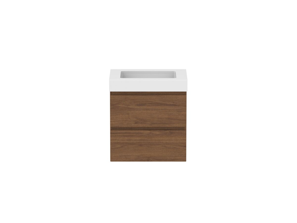 Hero - Posh Domaine 600mm Wall Hung Twin Vanity Unit All-Drawer 90mm Top