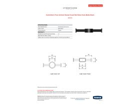 Specification Sheet - Hydrotherm Pure Vertical Heated Towel Rail Robe Hook Matte Black