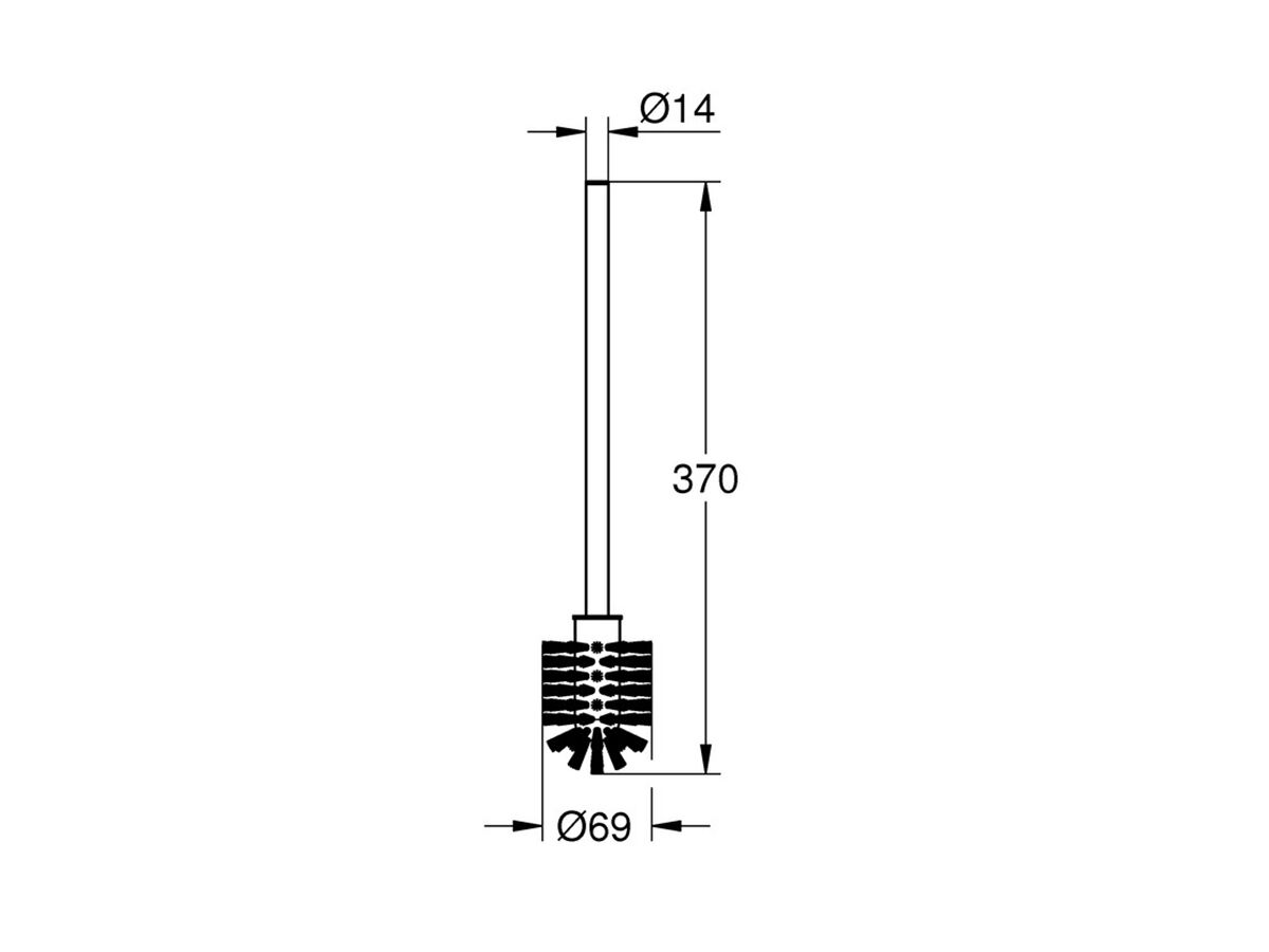 GROHE Essentials Spare Brush 40392000