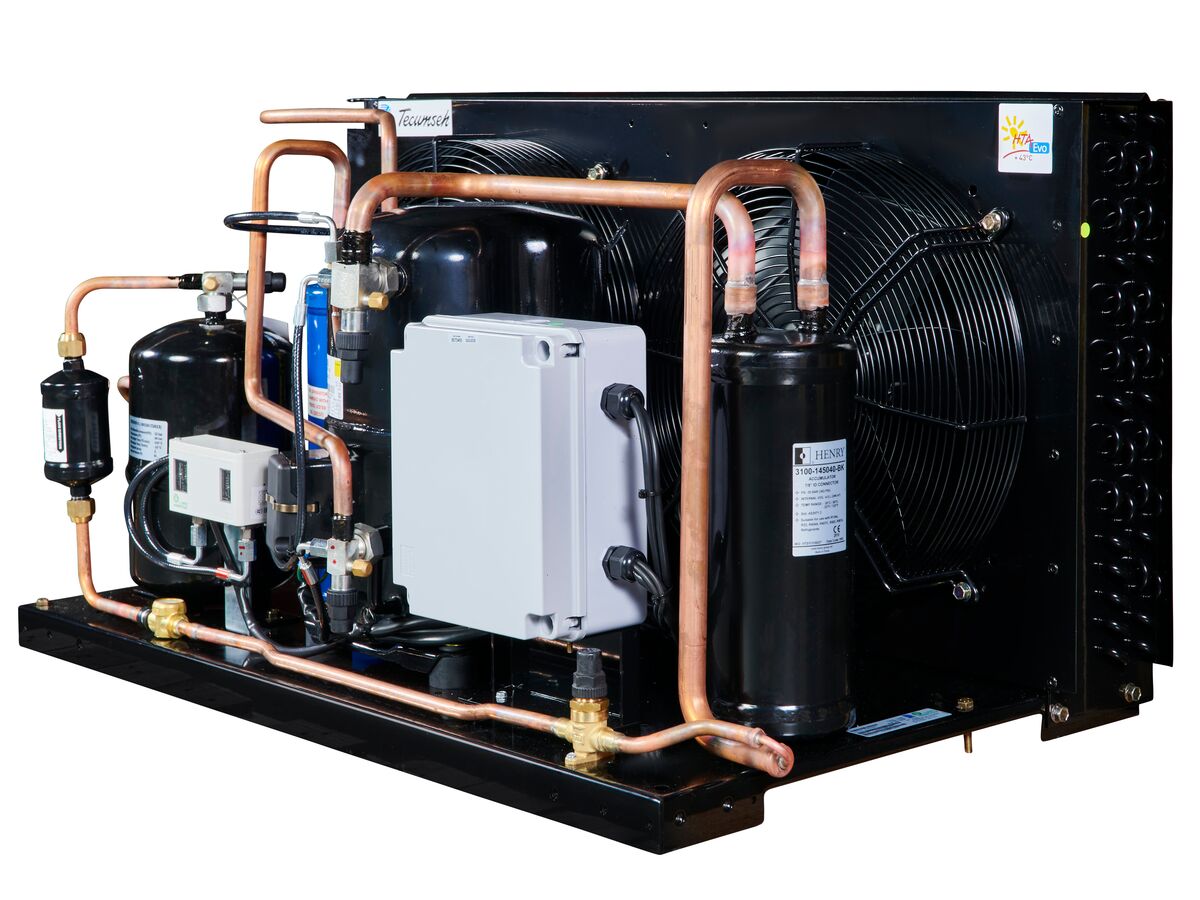 Tecumseh EVO Condensing Unit 5.5hp R404 LBP EPCL2522Z-3 Phase