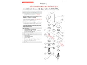 Installation Instructions - Sussex Oria Cross Basin Set