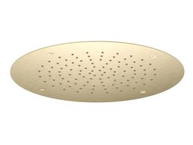 Supporting Image - Faucet Strommen Vara Ceiling Shower Flush Mounted Trimset 380mm Brushed Admiralty Brass (3 Star)