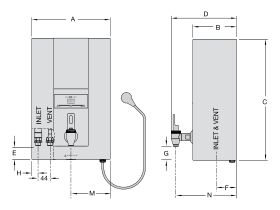 Everhot Above-Bench Boiling Water