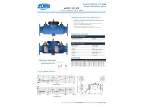 Specification Sheet - Wilkins Double Check Valve Only Stainless Steel