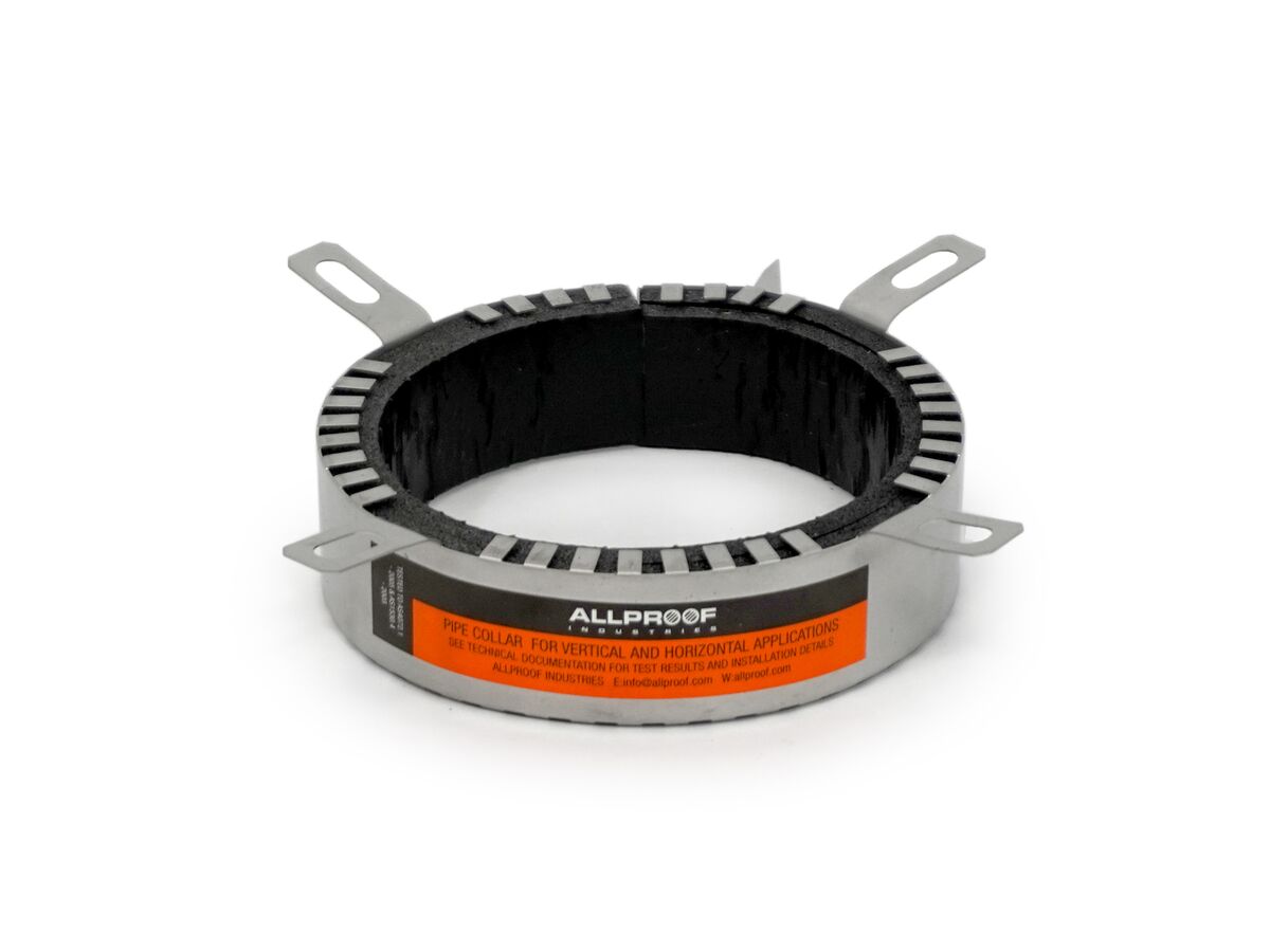 Allproof Fire Collar Stainless Steel 100mm