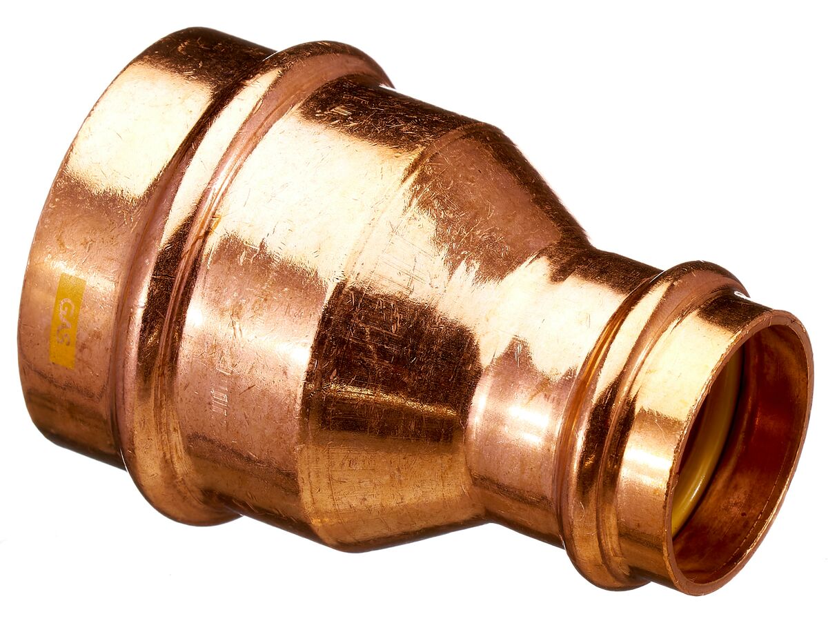 >B< Press Gas Reducing Coupling 50mm x 32mm