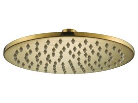 Mizu Drift Overhead Shower Brass 200mm Brushed Brass (3 Star)