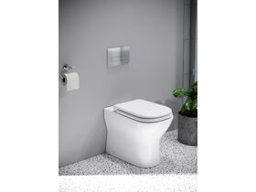 Posh Domaine Back to Wall Rimless Pan Soft Close Quick Release Seat (4 Star)