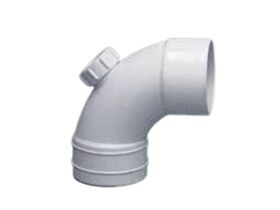 DWV Inspection Bend Small Cap 100mm x 88 Degree