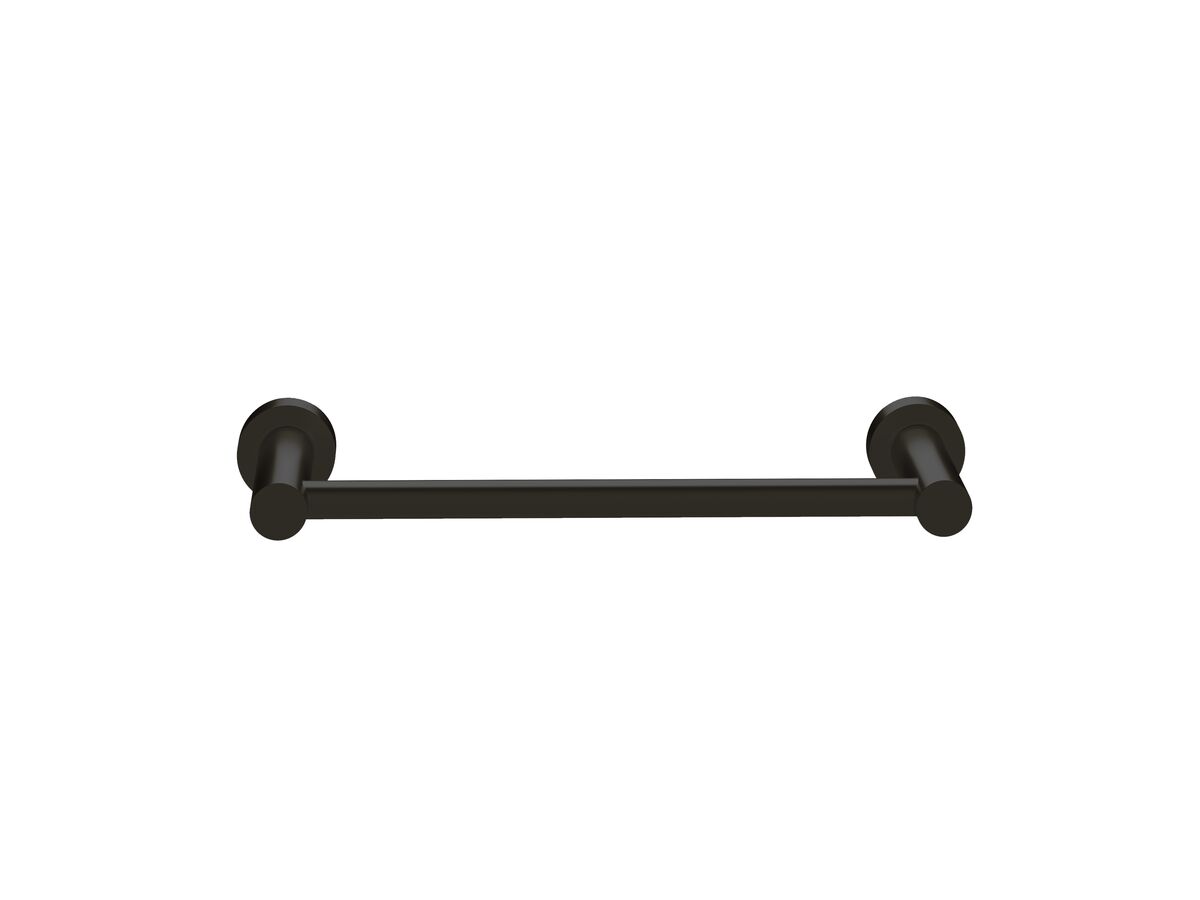 Scala Guest Towel Rail 300mm LUX PVD Matte Opium Black