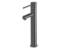 Hero - Sussex Scala Extended Basin Mixer Tap with 100mm Extension Pin LUX PVD Brushed Smoked Gunmetal (6 Star)