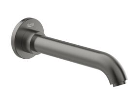 Hero - Roca Ona Bath Outlet 175mm Brushed Gunmetal