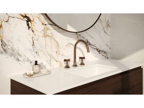 Sussex Oria Cross Basin Set PVD Brushed Bronze (5 Star)
