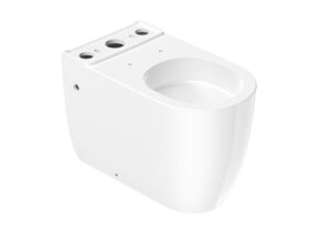 Hero - Kado Lussi Close Coupled Back to Wall Rimless Overheight Bottom Inlet Pan White (4 Star)