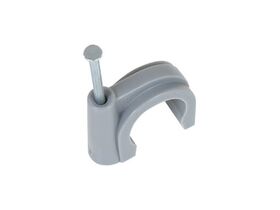 Hero - Buteline Nail Pipe Clip Grey