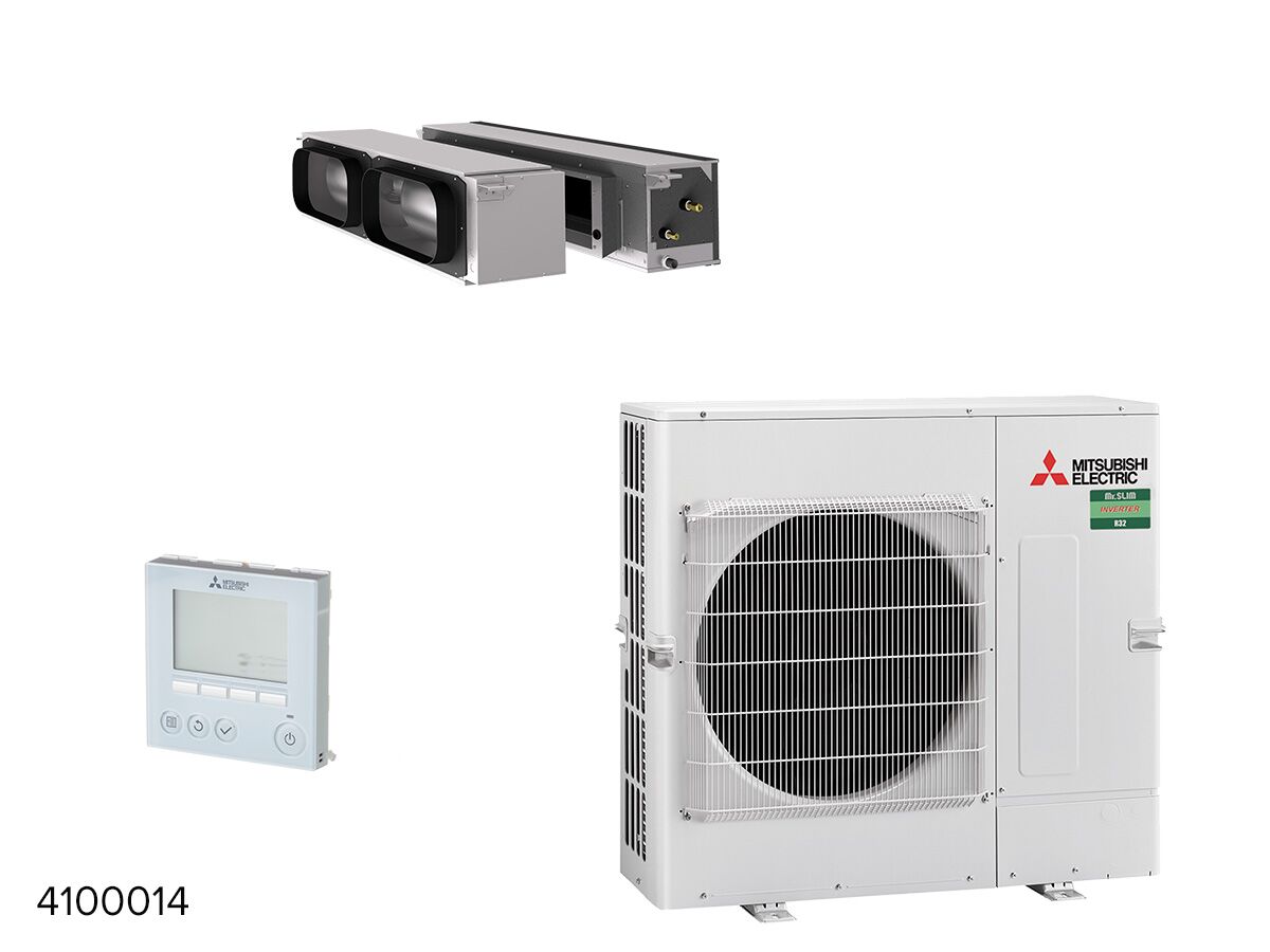 Mitelec 10.0kw 2-Piece Ducted System Ceiling Concealed System
