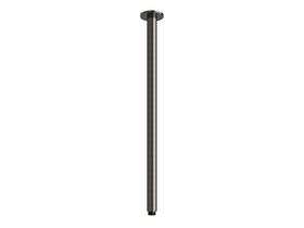 Sussex Pure Vertical Shower Arm 500mm Brushed Gunmetal