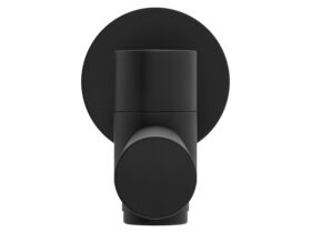 Supporting Image 2 - Mizu Drift Swivel Bath Outlet Straight Spout 227mm Matte Black - Front