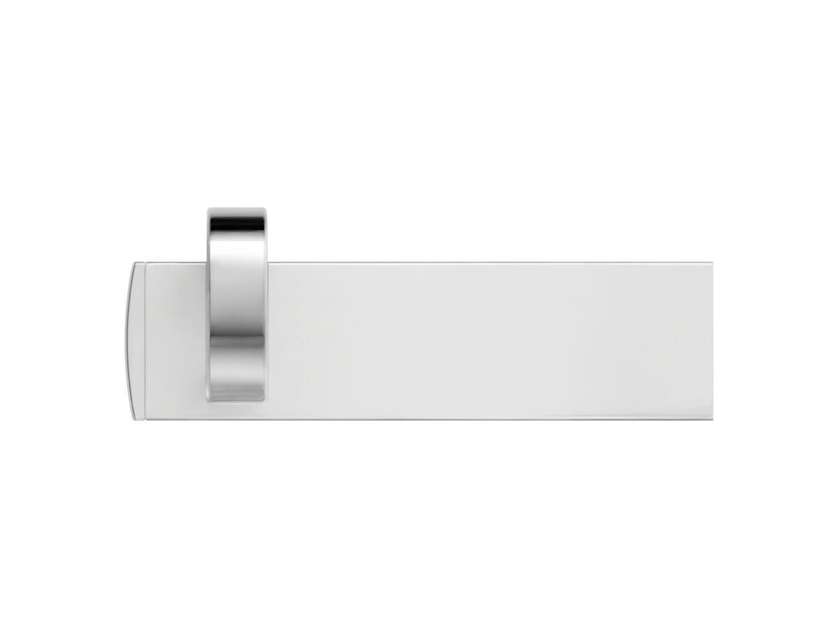 Supporting Image - Mizu Soothe Toilet Roll Holder Chrome - Side
