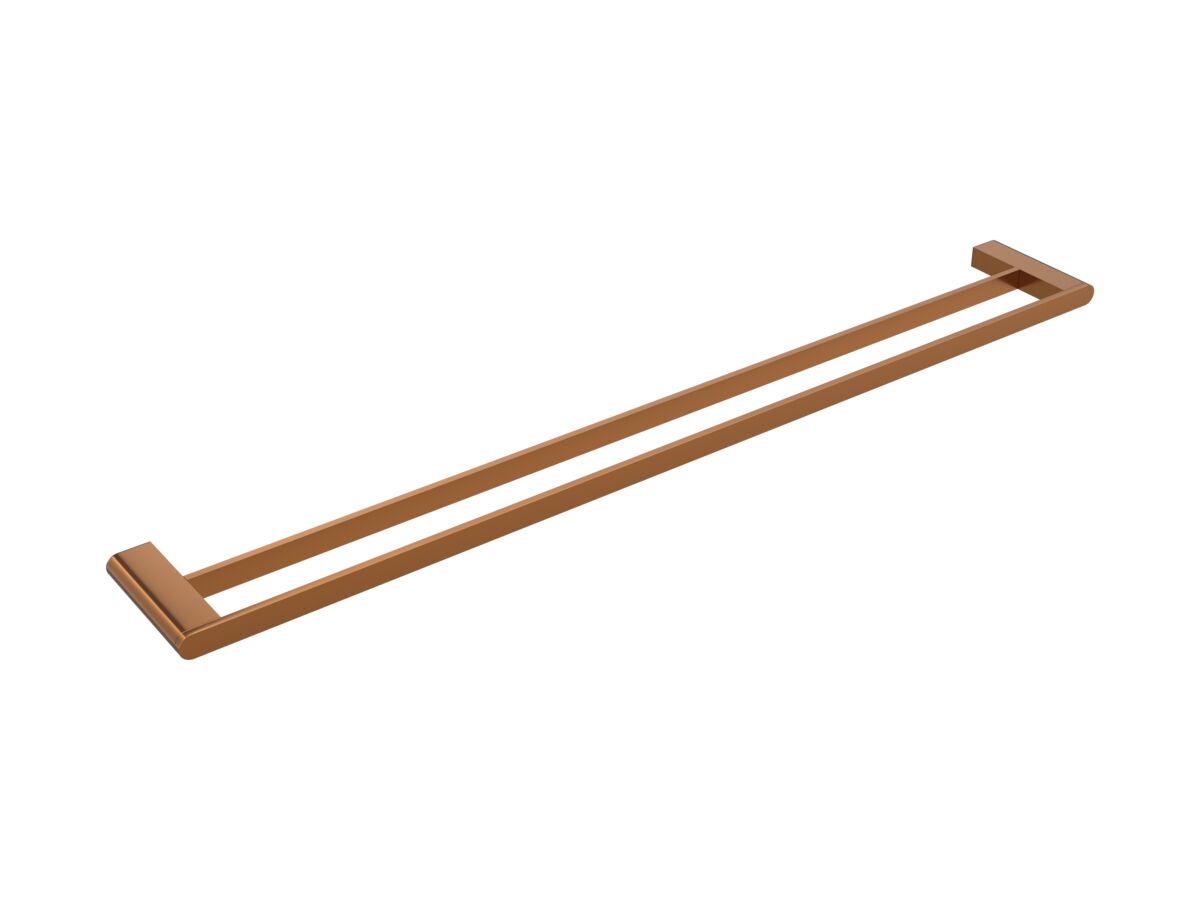 Hero - Mizu Soothe Double Towel Rail 900mm Brushed Bronze