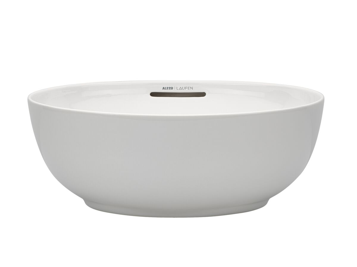 Supporting Image 3 - LAUFEN Alessi Counter Basin 450mm White LAUFEN Clean Coat - Front Perspective