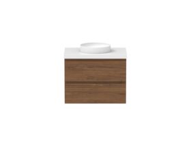 Hero - Posh Domaine 750mm Wall Hung Twin Vanity Unit All-Drawer 50mm Top
