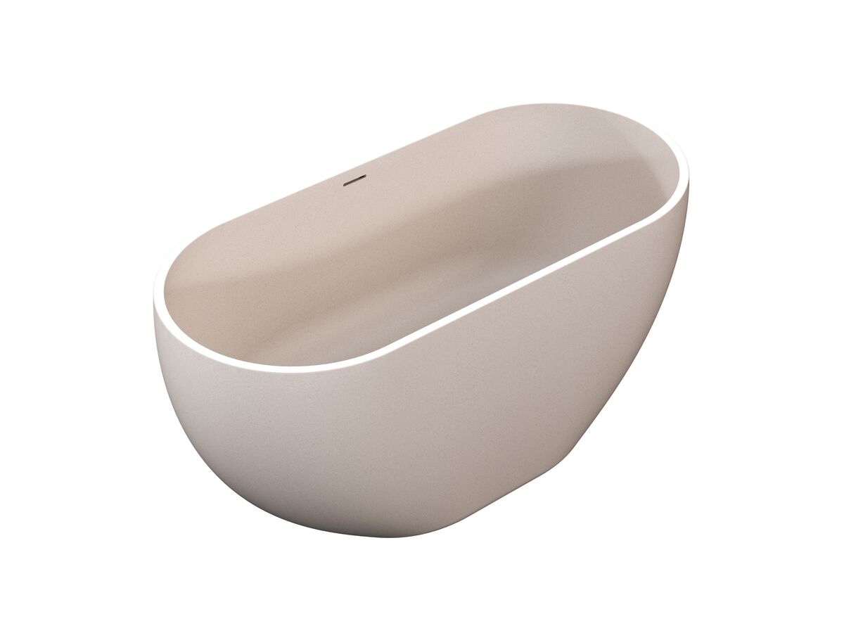 Hero - Omvivo Villa Freestanding Bath 1500 x 700mm Island Sand