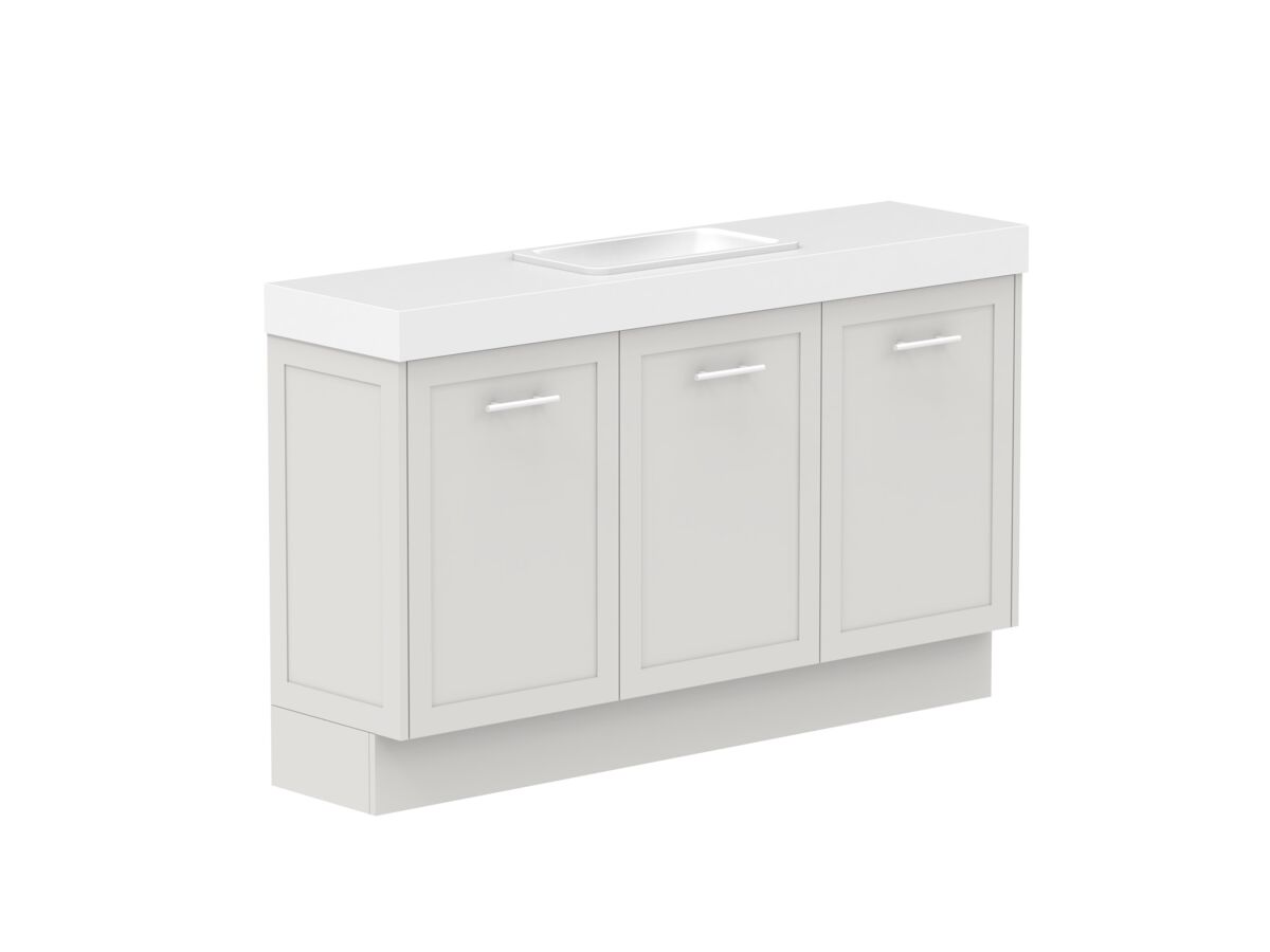 Supporting Image - Kado Lux Ensuite All Door 1500mm Floor Mount Centre Basin 90mm Top