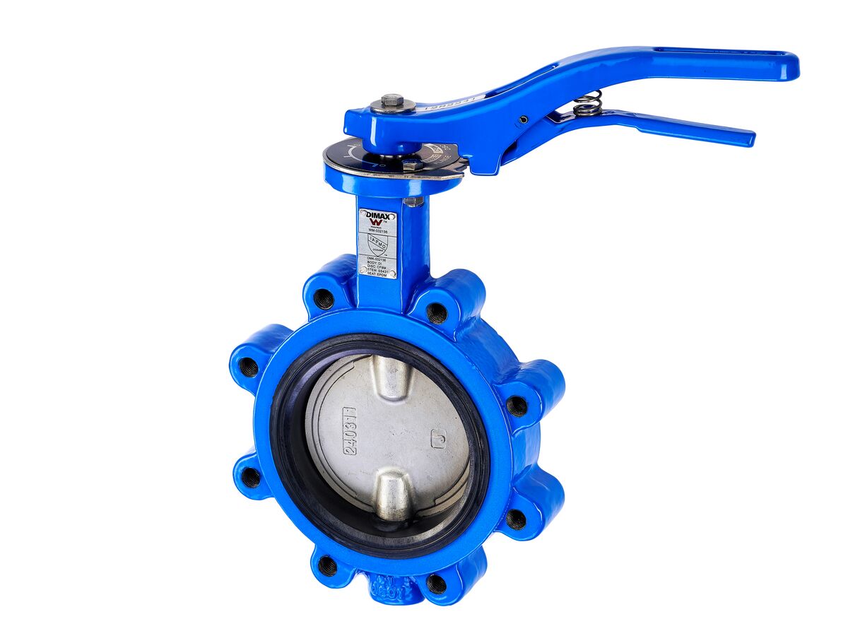 Dimax Butterfly Valve Lugged Table E with Handle 125mm