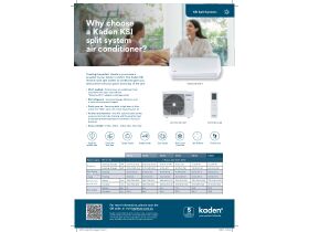 Flyer - Kaden KSI Wall Mounted Air Conditioners