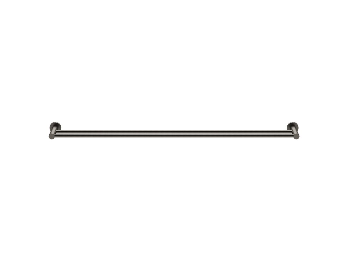 Sussex Pure Double Towel Rail 780mm PVD Brushed Gunmetal