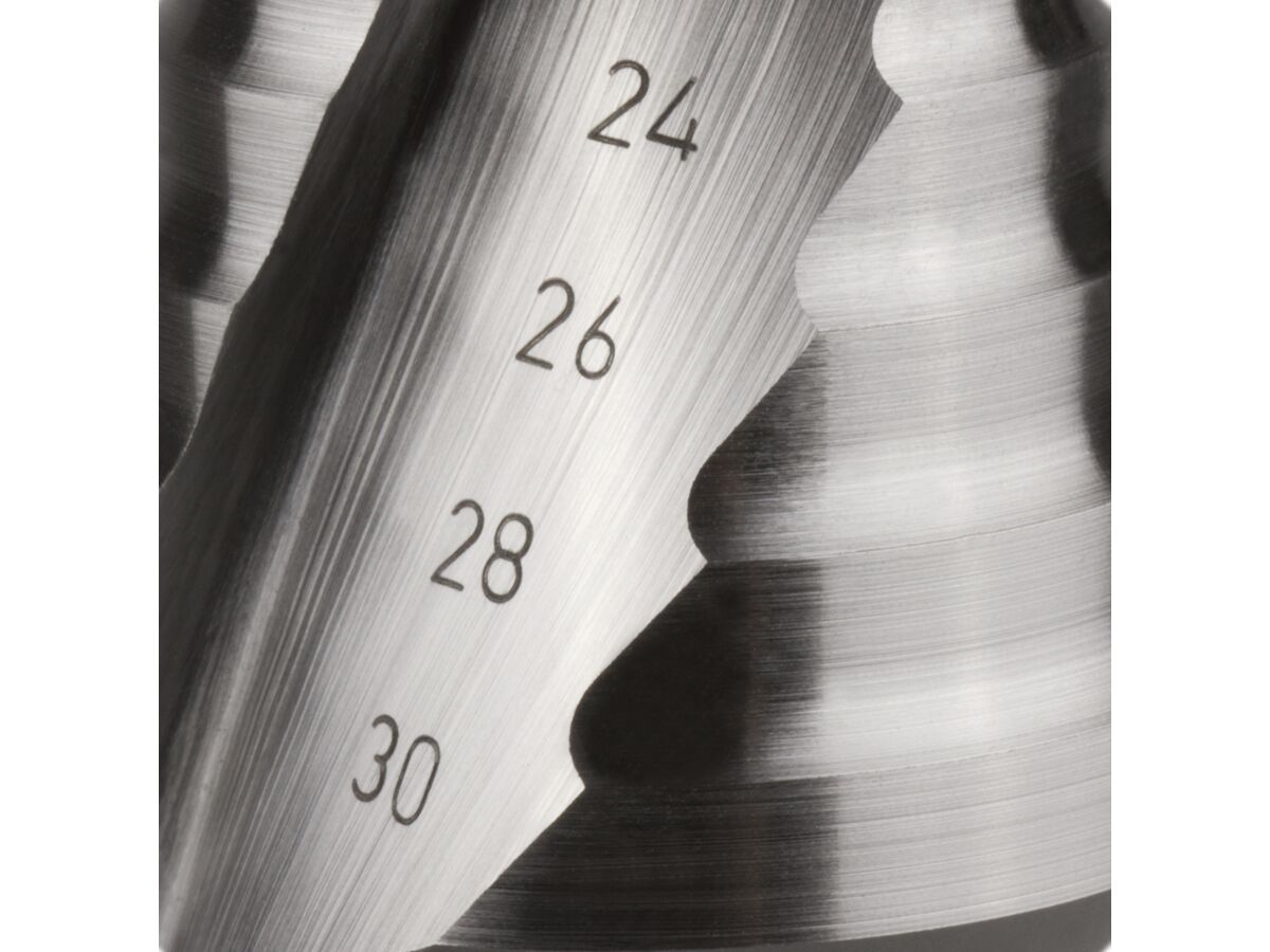 Ruko 3 Piece Step Drill Set 4 - 30mm