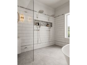 In Situ - Milli Marq Edit and Etch Brushed Nickel Showers