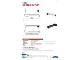 Technical Guide - Mizu Soothe Bath Outlet 160mm Matte Black