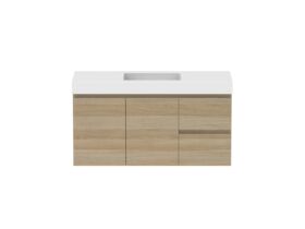 Hero - Posh Domaine 1200mm Wall Hung Vanity Unit Conventional Single Bowl 90mm Top