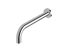 Sussex Scala 25 Wall Outlet Curved 200mm Chrome (6 Star)