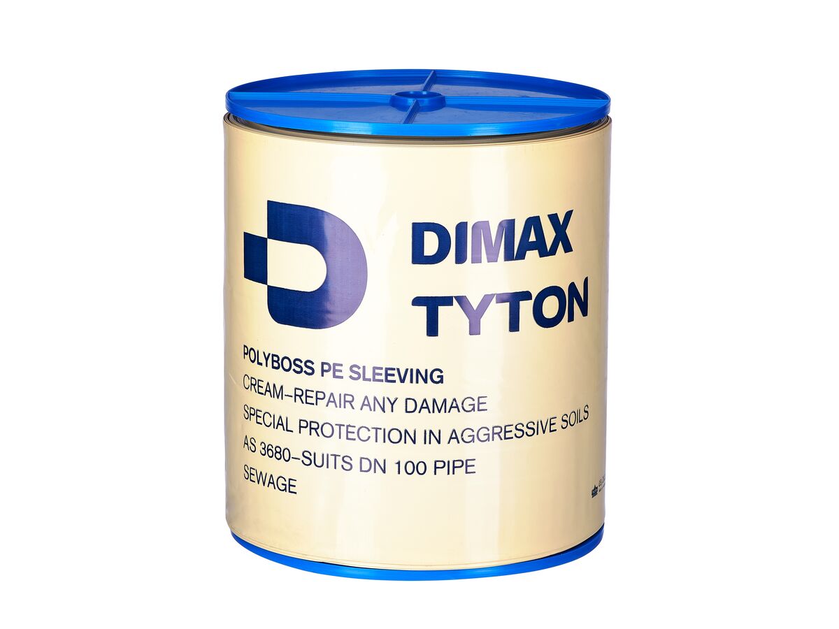 Ductile Iron Pipe Poly Sleeve Cream (30) 100mm