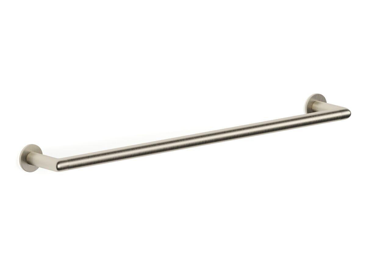 Hero - Faucet Strommen Vara Single Towel Rail 600mm Brushed Nickel