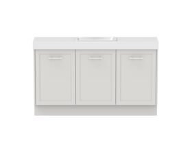 Hero - Kado Lux Ensuite All Door 1500mm Floor Mount Centre Basin 90mm Top