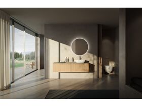 In Situ - LAUFEN Ino Counter Basin 500mm x 350mm No Taphole with Overflow White - Dusk