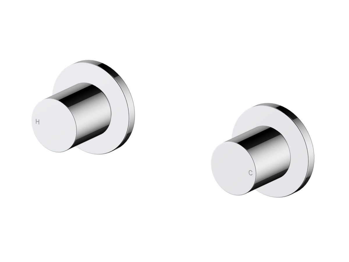 Hero - Mizu Drift Dial Wall Top Assembly Tap Chrome Lead Free