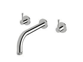 Hero - Sussex Scala Nova Wall Basin/Bath Set 200mm Chrome (5 Star) Lead Free