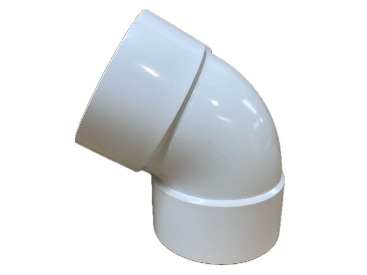 Hero - DWV Bend Female & Female 100mm x 60 Degree 101.100.60
