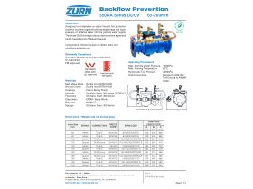 Specification Sheet - Wilkins DDCV with Bypass