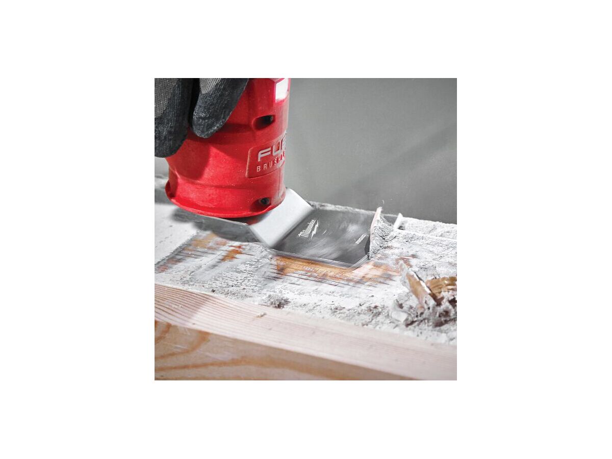 Milwaukee OPEN-LOK 50mm (2") Rigid Scraper Blade & 50mm (2") Flexible Scraper Blade 2-Piece Set
