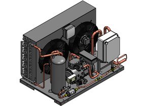 Tecumseh Semi Hermetic EVO Condensing Unit SHT4550ZHR-TZ 3 Phase