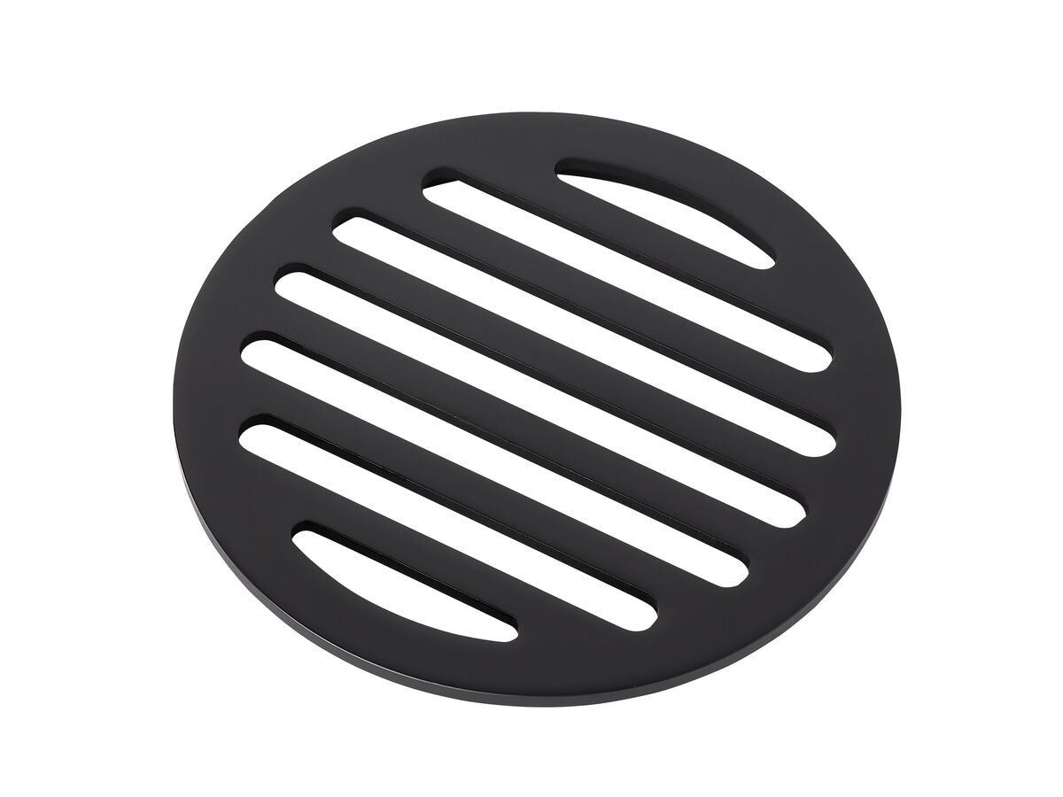Mizu Drift Trapscrew Grate Only 100mm Matte Black