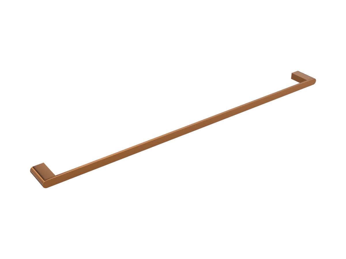 Hero - Mizu Soothe Single Towel Rail 900mm Brushed Bronze