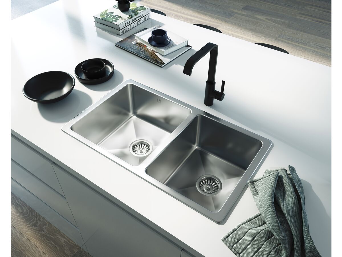 Memo Hugo 1 3/4 Bowl Sink Nth SS